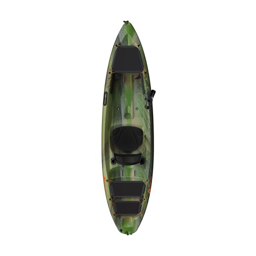 Ozark Trail - 10 Foot Sit on Top Angler Kayak - Olive Camo/Light Khaki