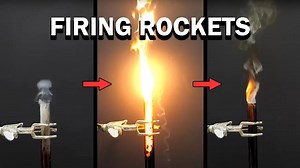 Making test tube liquid rockets