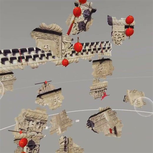 Puzzling Places | Meta Quest | Lunar New Year 200.3 SIMPLE Puzzle Playthrough in 2x | ASMR