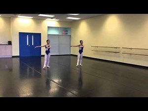 RAD grade 4 ballet - centre practice