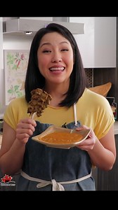 Beef satay and REAL Thai peanut sauce (no peanut butter!) Make this your summer grilling project 😎🍢 https://hot-thai-kitchen.com/beef-satay/ | Hot Thai Kitchen
