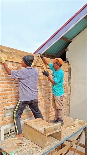 how to install block formwork boards quickly #woodworking #carpentry #vidioshortsviral #construction