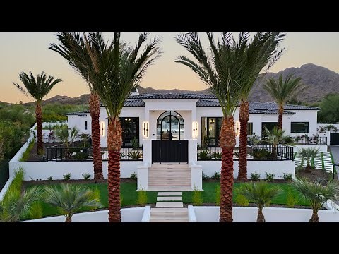 TOUR A $12M Paradise Valley Luxury Home | Scottsdale Real Estate | Strietzel Brothers