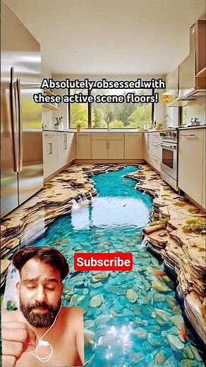 These epoxy active scene floors are absolutely mesmerizing! 😱 #epoxyart #interiordesign #shorts