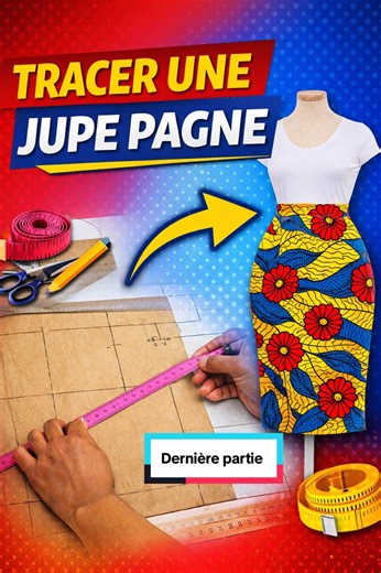 Comment tracer une jupe pagne FACILEMENT 👗✨ | Couture africaine pas à pas Tu veux apprendre à tracer une jupe pagne facilement, même si tu es débutant(e) ? Dans cette vidéo, je te montre le tracé simple et rapide d’une jupe pagne africaine, étape par étape. 📌 Abonne-toi pour plus de tutoriels couture africaine. #CoutureAfricaine #JupePagne #CoutureFacile #apprendrelacouture