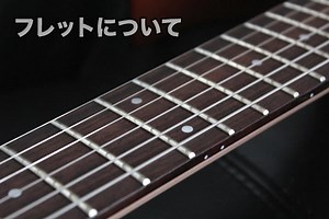 フレットの種類と特徴【エレキギター博士】