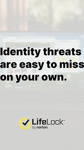 LifeLock makes it easy to help protect your identity from threats. | LifeLock