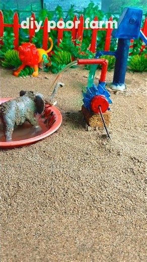 Mini hand pump project water with supply motor swimming clean element farm #shorts #waterpump