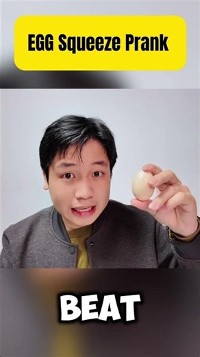 Egg Squeeze Prank #funny #samworld