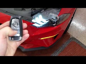 2015, 2016, 2017, 2018, 2019, 2020 Ford Mustang Intelligent Access Key Fob - Test Battery Change