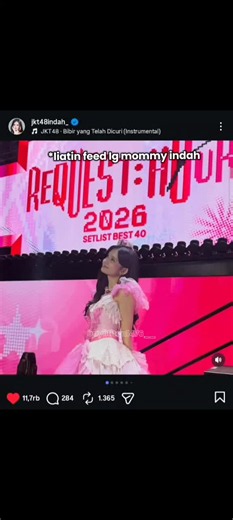 di live : bahas Juki 1 kalimat, bahas ribyy 1 buku paket di ig : post Juki 1 foto, post ribyy 1 album😭 yaallahhhh SANGATLAH ADIL #keluargapinus #indahjkt48 #olinejkt48 #ribkajkt48 #jkt48