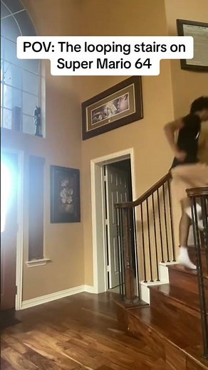 SUPER MARIO 64 LOOPING STAIRS