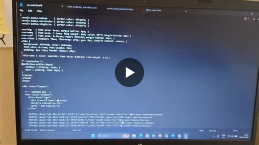 #machinelearning #datascience #irisdataset #webdevelopment #studentproject #codesoft | Astha Khobragade