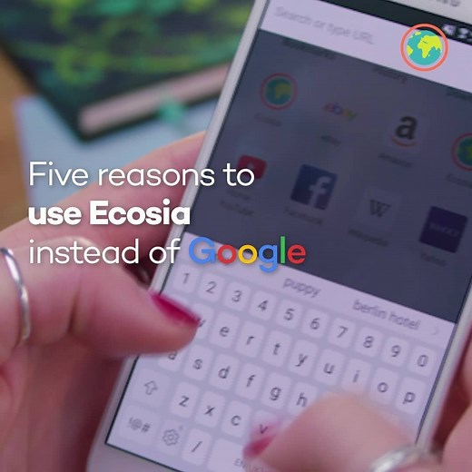 Are you still searching with Google? | Ecosia