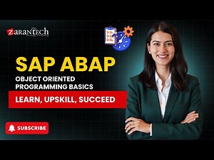 SAP ABAP Object Oriented Programming Basics | ZaranTech