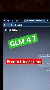 GLM 4.7 | chat.z.ai PLatform | Free AI Model Chat Assistant.
