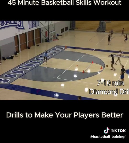 45 Minute Basketball Skills Workout - Drills to Make Your Players Better #basketball #basketballtraining #basketballchallenge #nba #nbabasketball #trending #basketballskills #basketballseason