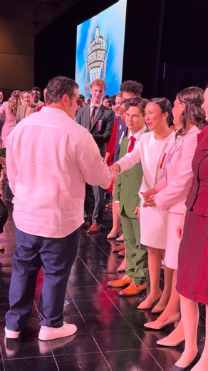 National Speech & Debate Assoc on Instagram: "When @joshgad—3x Nationals champ turned Hollywood star—surprises the finalists with words of wisdom? Yeah… chills. 🥹🎤 #Nats25 #NSDA100"