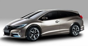 Honda Civic Tourer Concept is a Euro-Only Wagon