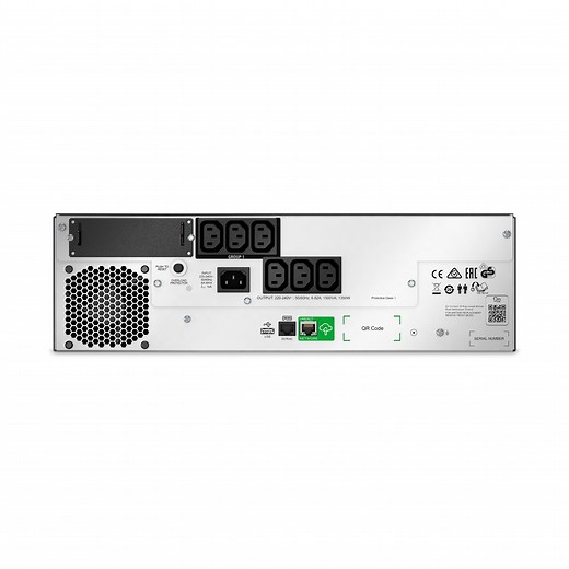SMTL1500RMI3UC - APC Smart-UPS, Line Interactive, 1500VA, Lithium-ion, Rackmount 3U, 230V, 6x IEC C13 outlets, SmartConnect Port+SmartSlot, Short Depth, AVR, LCD | Schneider Electric USA