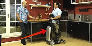Robotic device gives disabled people freedom to stand and move around independently