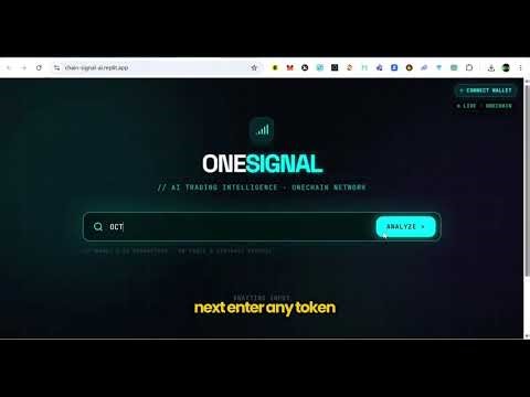One Signal - Ai analysis made easy