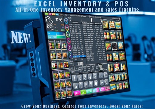 Excel Inventory Tracker & POS: Barcode, QR Code Generator (Digital Download) - Etsy.de