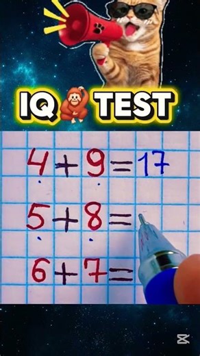 BRAIN 💪 TEST MATH 🤔🔥 #logic #logicalstation #puzzle #iqtes