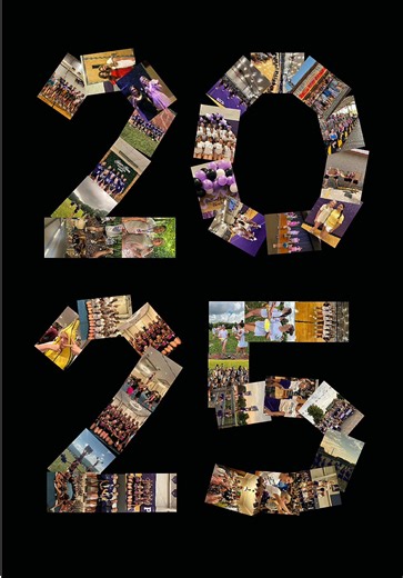 We had a lot of fun and made many memories in 2025! We can’t wait to see what 2026 holds for our team!💜🎀 #cheerleading #2025 #newyear