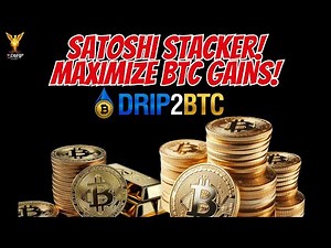 🚀 Automated Bitcoin Stacking: Boost Your BTC Gains with the Satoshi Stacker! 💰