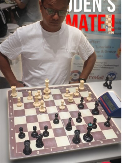 BODEN’S MATE! Two rooks and a queen are sacrificed in a spectacular tactical sequence, all leading to one beautiful finish: Boden’s Mate! What a way to execute this in a tournament game! #ChessOpening #Chess #catur #MCCP #winningdrink