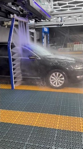 360° touchless car wash #carwashbusiness #carwashmachine #automaticcarwash #carwashing #carwash