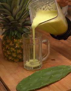 Agua de Nopal. | Cocina Jimenez