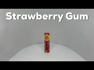 Chupa Chups Big Babol Strawberry Gum