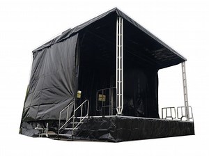 Mobile Stage Trailer TL50 (No Need Electricity) - TICKTACK