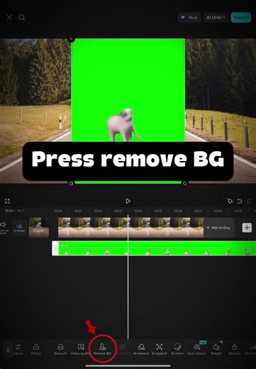 How to remove green screen in Capcut! Chroma key tutorial 2025! #capcut #tutorial #helpful #skills