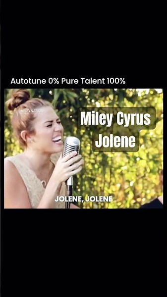 Miley Cyrus Sings “Jolene” and It’s Pure Talent 😮‍💨🎤 | #shorts #mileycyrus #jolene #music