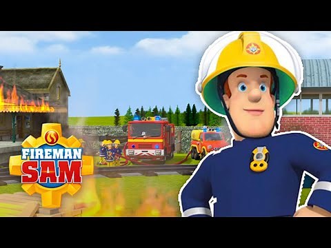 Biggest Fire Truck Rescue! 🔥 | Fireman Sam US | 1h Compilation | Kids Movies | Safety Cartoon
