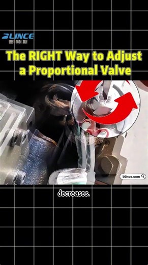 How to Adjust a Proportional Valve Correctly #blince