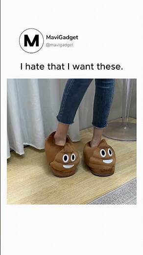 ✅ How to keep your feet warm at home. Funny Poop Warm Plush Slippers ( # 3057 )
