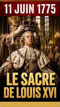 June 11, 1775: Louis XVI crowned in Reims