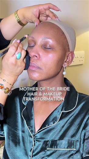 Makeup & Hair transformation for Mother of the Bride ✨💕 #promakeupartist #makeup #makeupartist