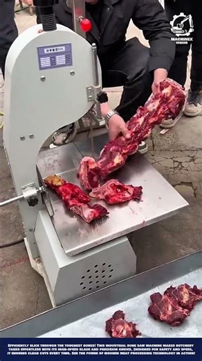 Heavy-Duty Electric Bone Saw for Industrial Meat Processing Machine