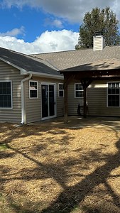An awesome home addition of two rooms and a concrete patio. This family was so happy to have some extra space. THR was glad to help! #Addition #concrete #family #space #rooms #sheetrock #framing #progress #beforeandafter #project #homerenovation | Triad Home Renovations | Facebook