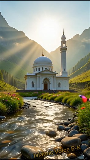 SubhanAllah Beautiful Nature 🌿🕌 | Peaceful Islamic View #shorts #islamicshorts