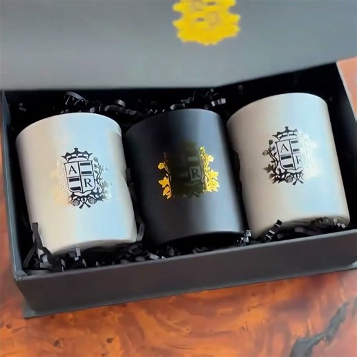 Three Times the Luxury | Abbey Rose Candle Gift Collection