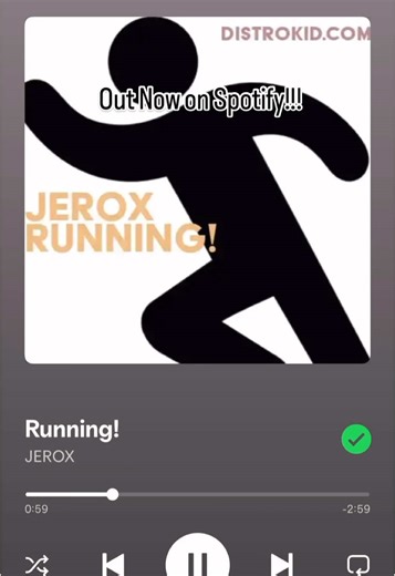 New release!! Out now on Spotify!! Link in bio!! https://open.spotify.com/track/3BHN8xRIMBAvqIcJjtRWdE?si=V4Iqazz7QcWV-g3T3TuCNQ #spotify #house #jerox #running #fyp #newrelease #distrokid #enjoy #music