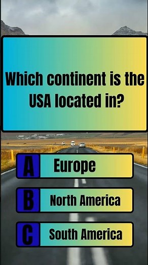 Which Continent Is the USA Located In? | USA Geography Quiz 🇺🇸