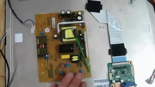 液晶显示器维修视频教程-故障案例