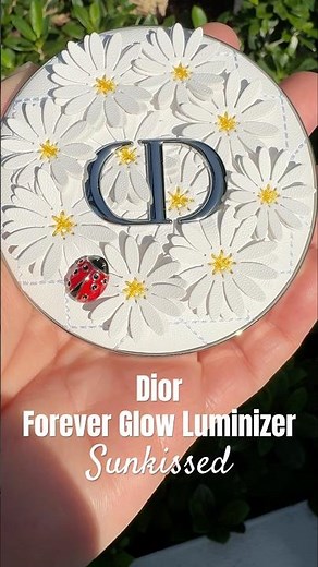 Dior Summer Beauty 🌼 Forever Glow Luminizer in 003 Sunkissed #diorbeauty #beauty #dior
